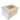 High white gloss, single adult solid oak ashes casket