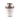 White Serenity Brass Single Ashes Urn: (Adult/Keepsake Sizes)