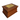 Solid Mahogany Single Ashes Cremation Urn/Casket - 29 x 20 x 14.5cm