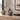 Dark Grey & White Porcelain Teardrop Heart Pet Ashes Urn (Celest)
