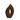 Mahogany Brown Ceramic Adult Ashes Urn - Venezia - 35 x 21.5 x 16cm
