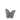 Grey Ceramic Butterfly-Shaped Keepsake Ashes Urn - 15 x 17.5 x 9cm