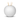 White Ceramic Adult Ashes Urn with Fragrance Diffuser - Essence of Life - 21.5 x 24 x 24cm