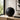 Black Ceramic Adult Ashes Urn with Fragrance Diffuser - Essence of Life - 21.5 x 24 x 24cm