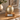 Cappuccino Crystal Candle Holder Urn on a memorial plinth with a silver plaque