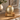 Cappuccino Crystal Candle Holder Urn on a memorial plinth with a brass plaque