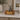 Dark Grey Porcelain Pet Bunny Keepsake Pet Ashes Urn on a memorial plinth with a brass plaque