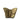 Gold Ceramic Butterfly Keepsake Ashes Urn - Mariposa - 15 x 22 x 13cm