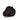 Black Ceramic Rabbit Pet Ashes Urn - 10 x 10.5 x 16.5cm
