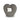 Dark Grey & White Porcelain Pet Ashes Urn - 19 x 21 x 12cm