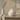 White Porcelain Palm Pet Cat Ashes Urn - 13.5 x 14.5 x 13cm