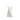 White Porcelain Keepsake Pet Bunny Ashes Urn - 15.5 x 8 x 7.5cm
