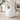 White & Gold Ceramic Adult Ashes Urn - 28 x 21.5 x 21.5cm