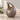Brown & Gold Glossy Ceramic Adult Ashes Urn - 28 x 21.5 x 21.5cm