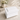 High white gloss, single adult solid oak ashes casket