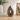 Mahogany Brown Ceramic Ashes Urn - Venezia - 22 x 14 x 10cm